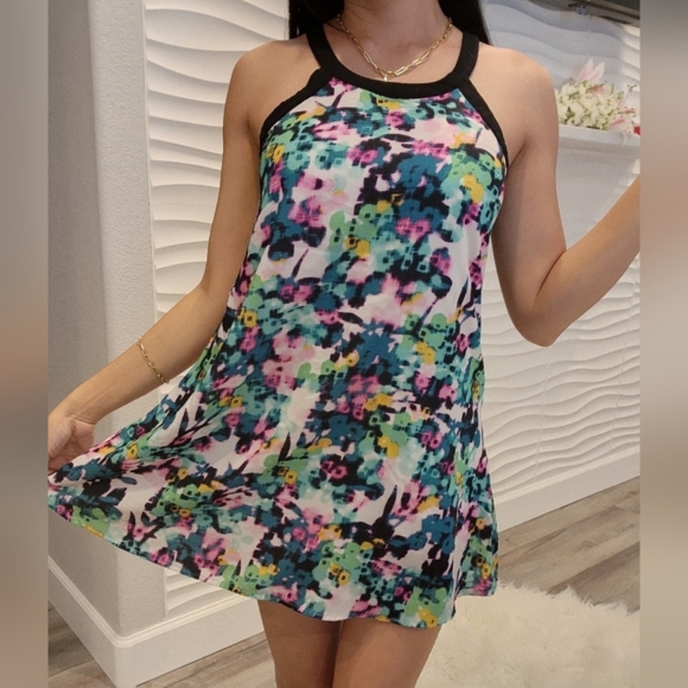 Summer multicolored dress